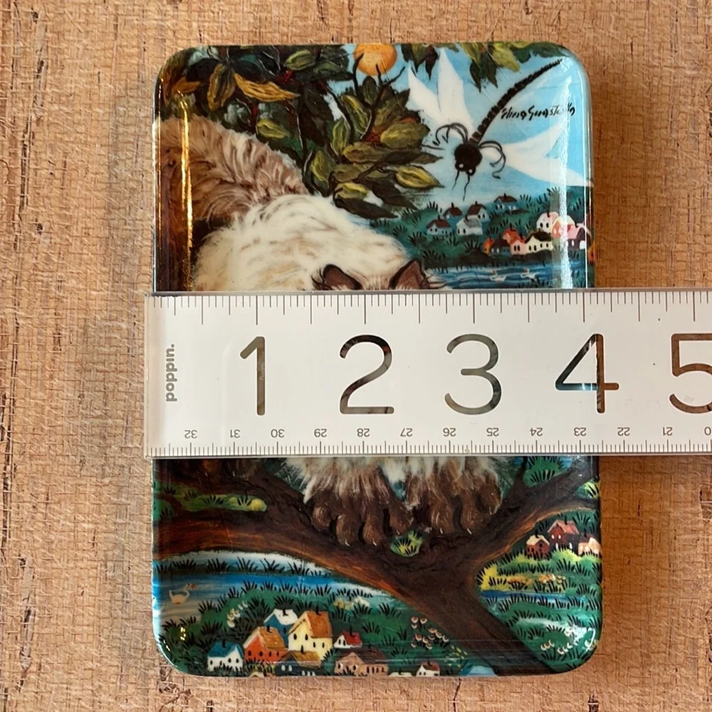 Decorative Crafts Inc Cat Trinket Tray
